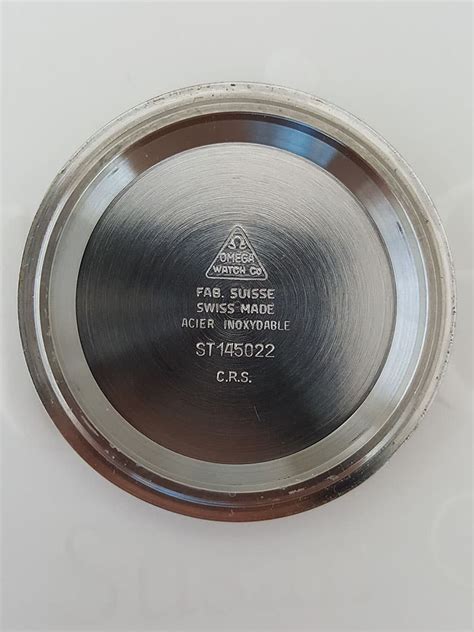 fake omega 1960s back case